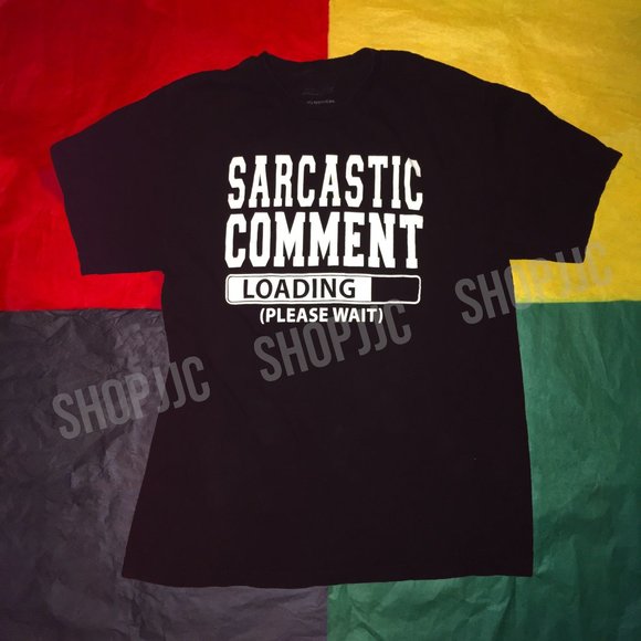 SOLD- Funny Statement T-shirt (Mens- Large) - Picture 1 of 2